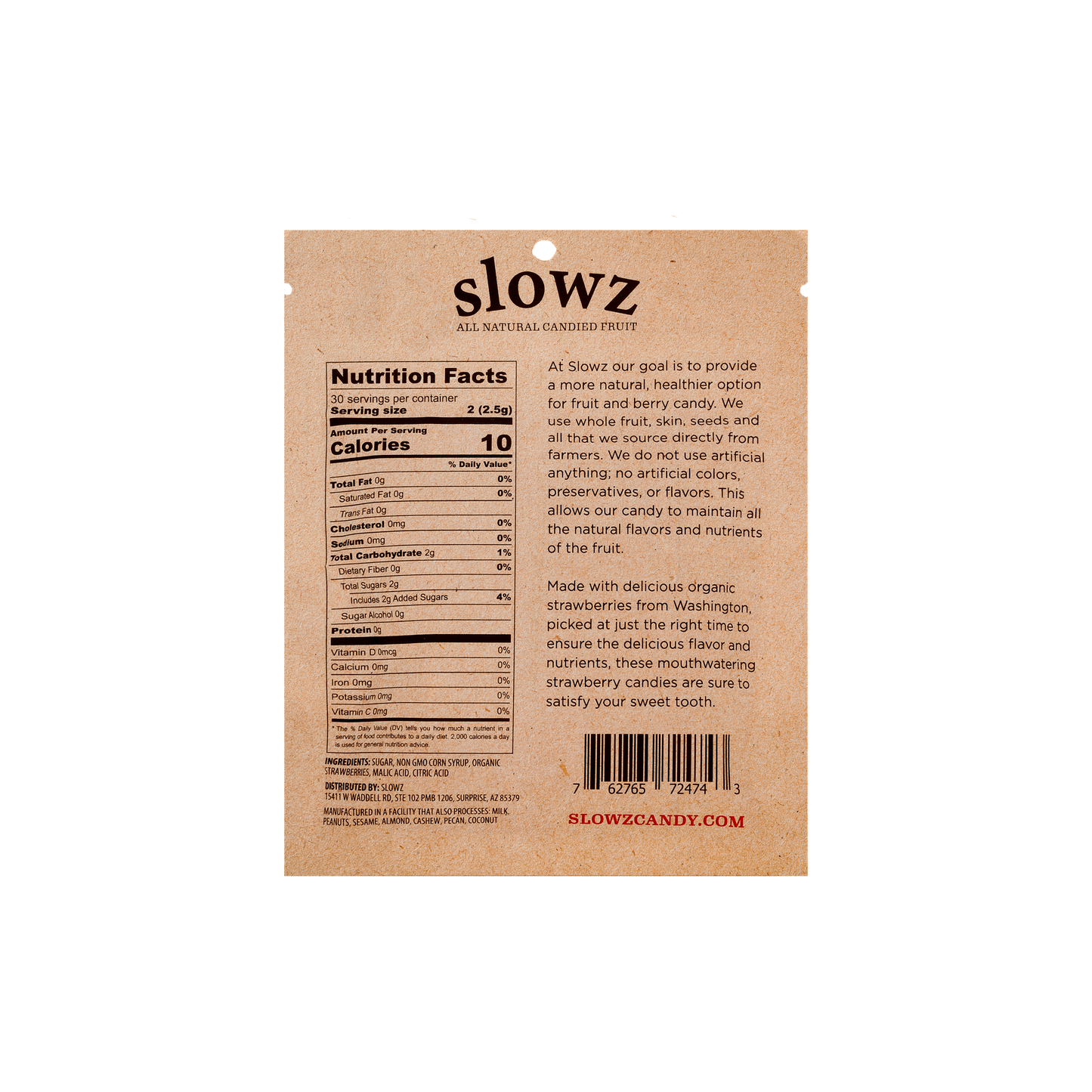 Sweet & Juicy Strawberries - Bite Size